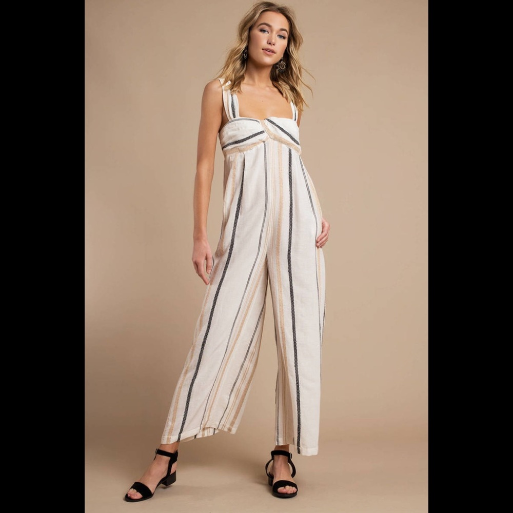 NWT Free people “Breezin’ through” flowy jumpsuit